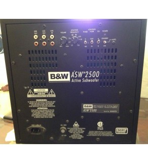 B&W ASW 2500 subwoofer 