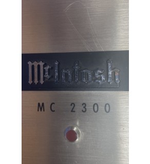 Mcintosh MC2300 rare gold faceplate