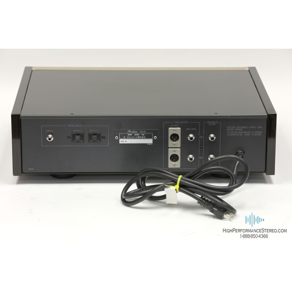 ○Accuphase DC-81 D/Aコンバーター + DP80 CDプレーヤー セット