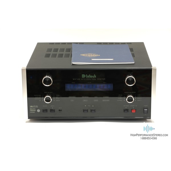 McIntosh MX120 - surround sound processors - Preamplifiers/Surround