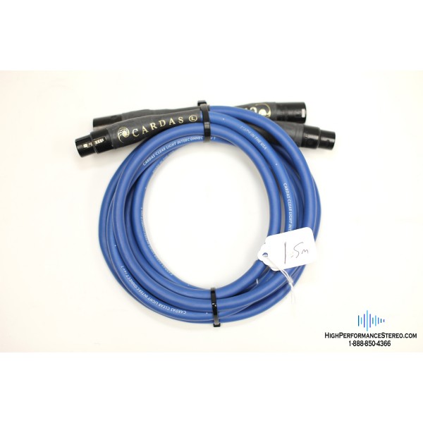 Cardas Clear Light 1.5m XLR interconnect REV 1 - Cables