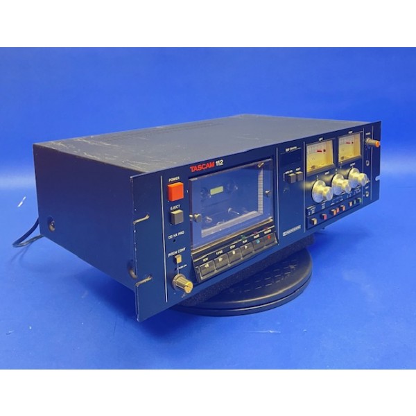 Tascam 112 Stereo Cassette Deck serviced 1/26 - Recording Devices