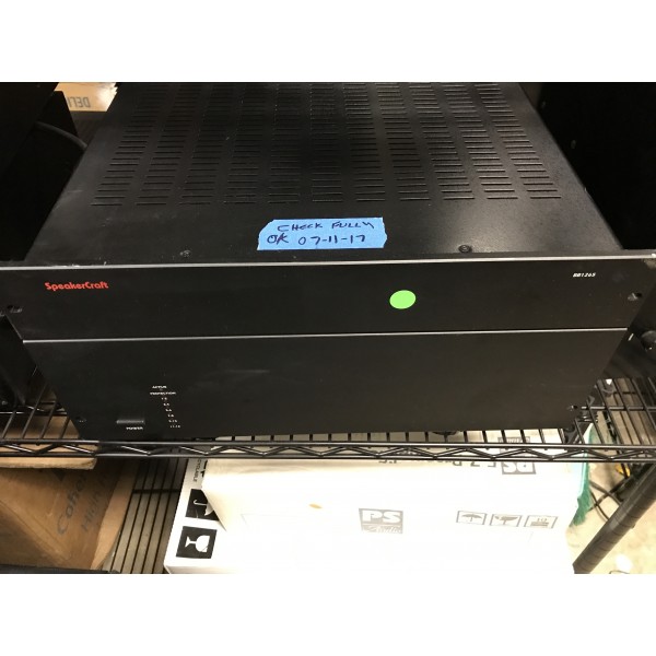 Speakercraft BB1265 multi channel power amplifier multichannel/home theater Power Amplifiers