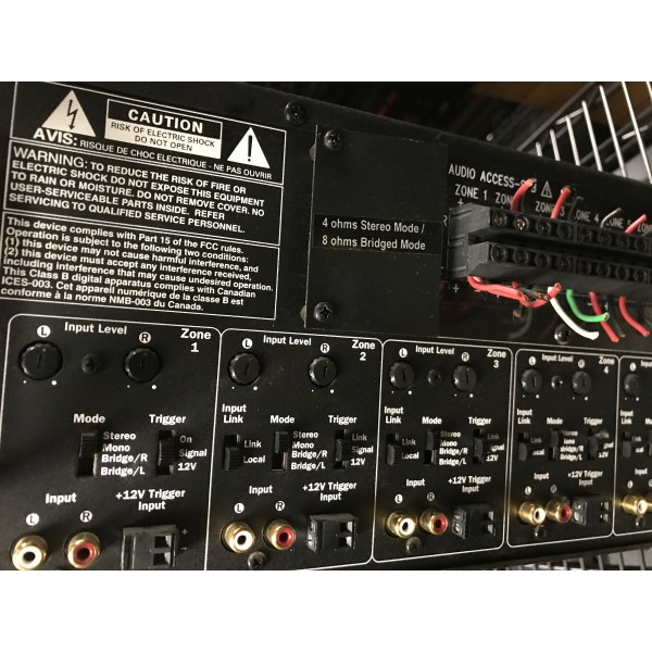 Audio Access MA362 12 channel Power amplifier - multi-channel/home