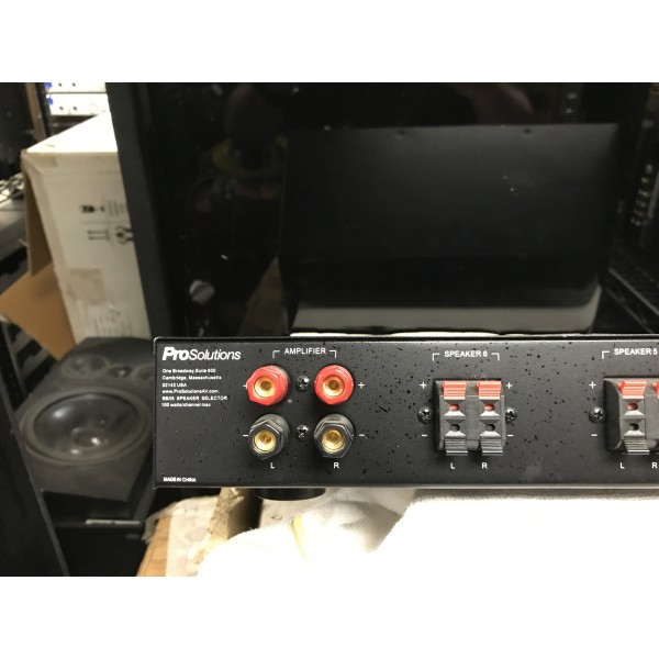 speakercraft multi room speaker selector