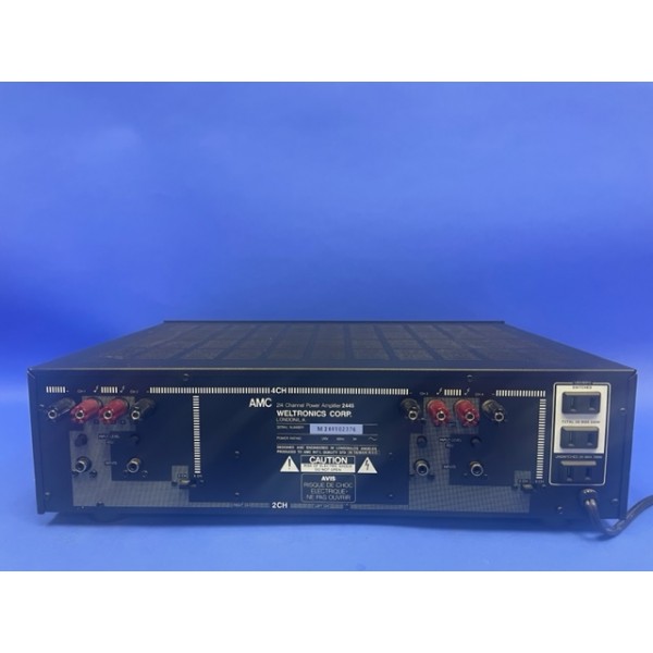 AMC 2445 2/4 Channel Power Amplifier solid state Power Amplifiers