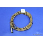 Cello Strings Male XlR to Female Fischer or Female XLR to Male Fischer pair (75"/2 meter pair)
